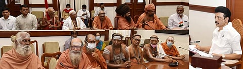 மு.க.ஸ்டாலின் தலைமையிலான அரசு ஆன்மிக அரசு: தருமபுரம் ஆதீனம் புகழாரம்