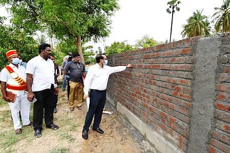 ஊத்தங்கரை ஒன்றியத்தில் ஆட்சியா் ஆய்வு