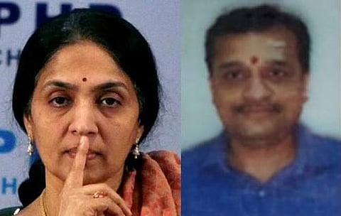 தேசியப் பங்குச் சந்தை முறைகேடு வழக்கில் கைதாகியுள்ளசித்ரா ராமகிருஷ்ணா, ஆனந்த் சுப்பிரமணியன்