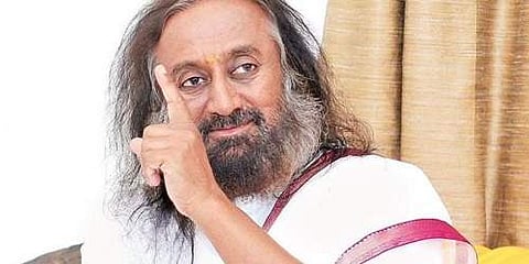 இந்திய ஆன்மிகத் தலைவா் ஸ்ரீ ஸ்ரீ ரவிசங்கர்