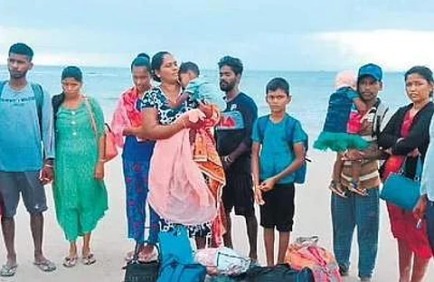 பொருளாதார நெருக்கடி காரணமாக இலங்கையிலிருந்து தமிழகம் வந்த தமிழர்கள்