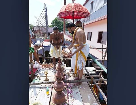 ஆவடி ஸ்ரீ ஐயப்பன் கோயிலில் மகா கும்பாபிஷேகம்