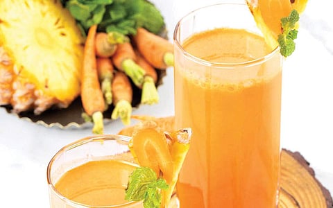 அன்னாசி கேரட் சர்பத்