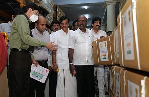 இலங்கைக்கு முதல் கட்டமாக ரூ.8.87 கோடி மதிப்பு மருந்துகள்: அமைச்சா் மா.சுப்பிரமணியன்