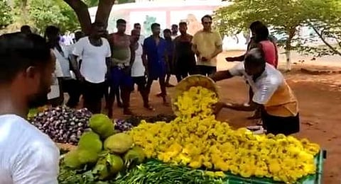 புதுச்சேரி: சிறை கைதிகள் விளைவித்த காய்கறிகள் அறுவடை