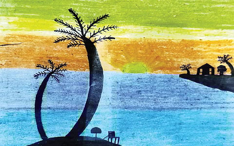 பிஞ்சுக் கை வண்ணம்!