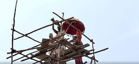 திருமாந்துறை அக்ஷயநாத சுவாமி கோயிலில் மரம் குடமுழுக்கு விழா