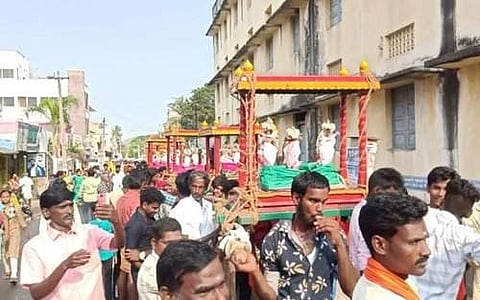 திருக்கழுக்குன்றம் வேதகிரீஸ்வரர் கோயிலில் அறுபத்து மூவர் விழா