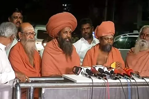 ஜீயர் பேசிய வார்த்தைகள் தவறு: ஆதீனங்கள்