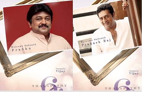 விஜய் 66 படத்தில் புதிதாக இணையும் இரண்டு பிரபலங்கள்