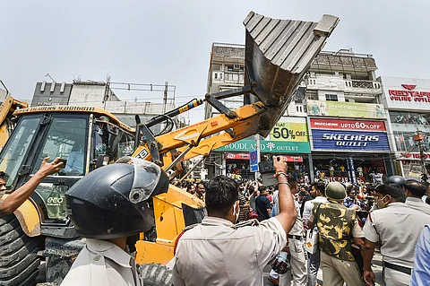 Shaheen Bagh demolition
