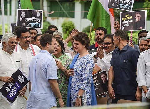 அமலாக்கத் துறை முன்பு 2வது நாளாக ஆஜரானார் ராகுல்