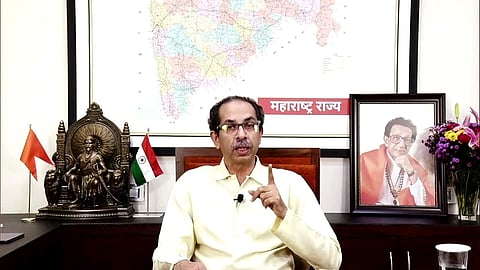 மாலை உரையாற்றிய உத்தவ்