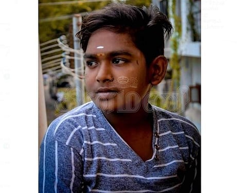 உயிரிழந்த மாணவர் ரித்திஷ்கண்ணா