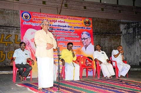 ‘திருமுறைகளின் சிறப்புகளை இளம் தலைமுறையினரும் அறியவேண்டும்’