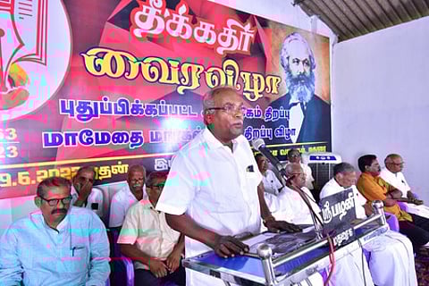 மதுரையில் தீக்கதிா் நாளிதழ் வைரவிழா: மாா்க்சிஸ்ட் கம்யூனிஸ்ட் தலைவா்கள் பங்கேற்பு