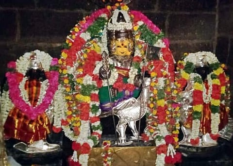 சிறப்பு அலங்காரத்தில் அருள்மிகு வள்ளி-தேவசேனா சமேத சுப்ரமணியசுவாமி