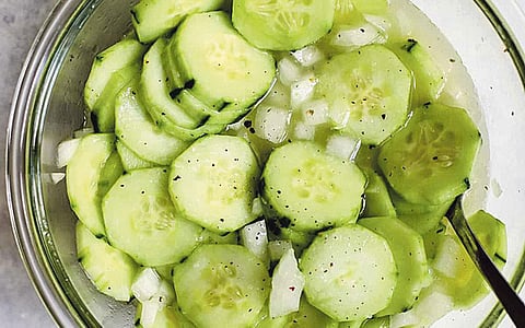 வெள்ளரி சாலட்