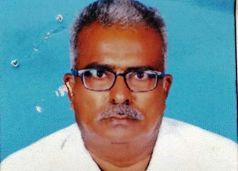 விபத்தில் உயிரிழந்த சின்னாகவுண்டனூர் ஊராட்சி மன்றத் தலைவர் சி.பி. ஜெகதீசன்