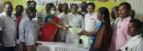 வருவாயத் தீா்வாய நிறைவு விழாவில் 275 பேருக்கு நலத் திட்ட உதவிகள்: பேரவை துணைத் தலைவா் கு.பிச்சாண்டி வழங்கினாா்