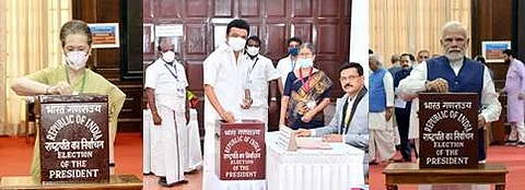 குடியரசுத் தலைவா் தோ்தல்: 99% போ் வாக்களிப்பு