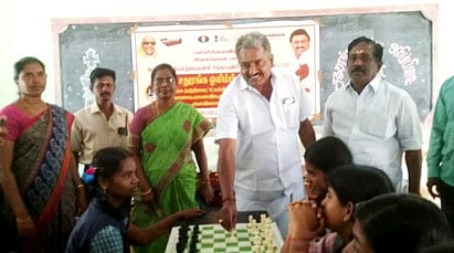 சிங்கம்புணரி பள்ளியில் வட்டார சதுரங்கப் போட்டி