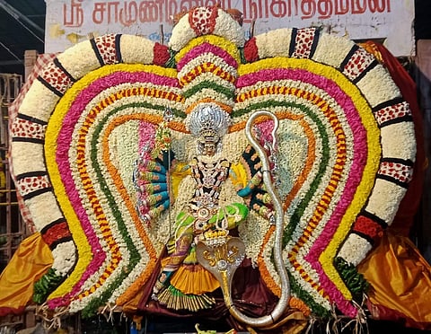 செங்கல்பட்டு ஸ்ரீ கடும்பாடி சின்ன முத்துமாரியம்மன் கோயில் ஆடி தீமிதி திருவிழா