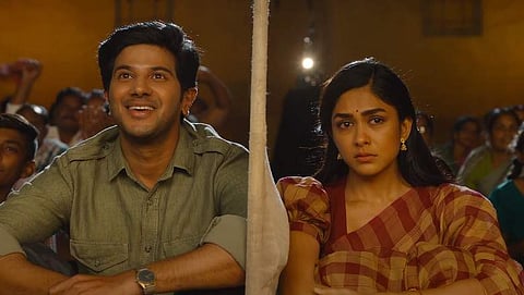 துல்கர் சல்மானின் 'சீதா ராமம்' பட டிரெய்லரை வெளியிட்ட கார்த்தி