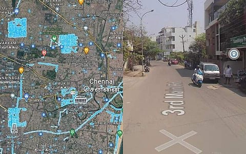 ஸ்ட்ரீட் வியூவில் இடம்பெற்றுள்ள பகுதிகள் / ஸ்ட்ரீட் வியூ படங்கள்