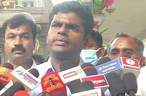 திமுகவுடன் பாஜக கூட்டணியா? - அண்ணாமலை பரபரப்பு பேட்டி