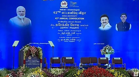 அண்ணா பல்கலை. பட்டமளிப்பு விழா: பிரதமா் மோடி பங்கேற்பு
