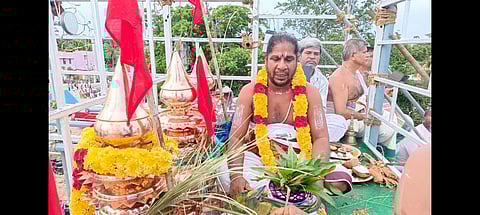 ராணிப்பேட்டை திருப்பாற்கடல் ரங்கநாதர் கோயிலில் மஹா கும்பாபிஷேகம்