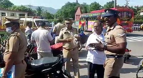 சேலம் மாநகரில் இன்று முதல் தலைக்கவசம் அணிவது கட்டாயம்