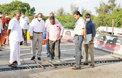 திண்டிவனம் ஓங்கூா் பாலத்தில் ஆக.17 முதல் மீண்டும் போக்குவரத்து: அமைச்சா் எ.வ.வேலு
