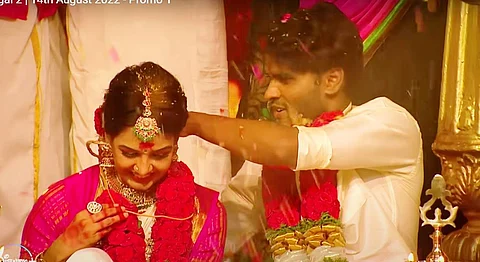 பிக்பாஸ் ஜோடிகள் நிகழ்ச்சியில் பாவ்னி - அமீர் திருமணம்