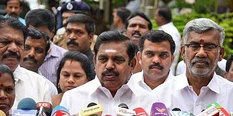 கே.பி.பி. பாஸ்கர் வீட்டில் சோதனை: எடப்பாடி பழனிசாமி கண்டனம்