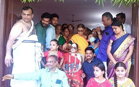 திருவொற்றியூர் : ஆயிரம் பிறைக்கு மேல் கண்ட மீனாட்சி பாட்டி பிறந்தநாள்!