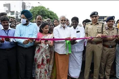 பெசன்ட்நகரில் சென்னை தின நிகழ்ச்சி தொடங்கியது