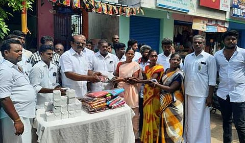 விஜயகாந்த் பிறந்த நாள்: நலத்திட்ட உதவிகள் வழங்கல்