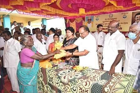 ஆலங்குடி தொகுதியில் வளா்ச்சிப் பணிகள் அமைச்சா் தொடக்கிவைப்பு