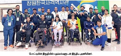 பாரா துப்பாக்கி சுடுதல்: இந்தியாவுக்கு 10 பதக்கங்கள்