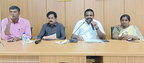 தஞ்சாவூா் மாநகரில் ரூ. 1,100 கோடிக்கு திட்ட மதிப்பீடு தயாா்மேயா் தகவல்