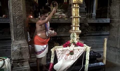 நெல்லையப்பர் கோயில் ஆவணித் திருவிழா கொடியேற்றத்துடன் தொடங்கியது!