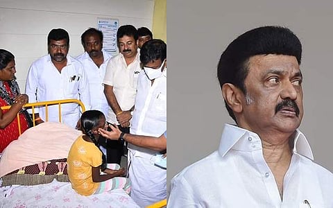 ஆவடி சிறுமியிடம் நேரில் நலம் விசாரித்த முதல்வர்!