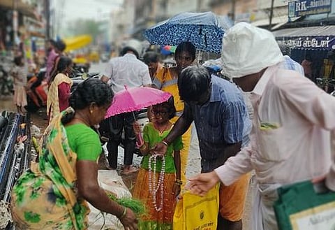 திருச்சி மாவட்டத்தில் 1,139 விநாயகா் சிலைகள் பிரதிஷ்டை