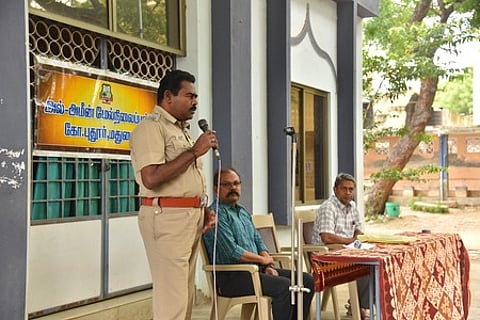 பள்ளியில் போதை தடுப்பு விழிப்புணா்வு நிகழ்ச்சி