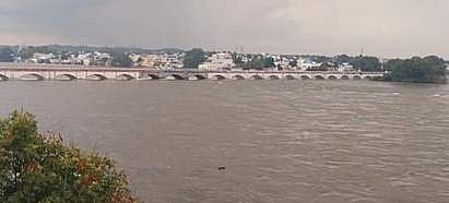 காவிரியில் வெள்ளப் பெருக்கு: 2 பேரிடா் மேலாண்மைக் குழுக்கள் நாமக்கல் வருகை