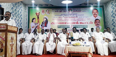 திமுக தோ்தல் வாக்குறுதிகளை நிறைவேற்றவில்லை