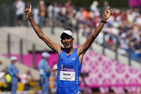 காமன்வெல்த்: நடை போட்டியில் இந்தியாவுக்கு வெண்கலம்