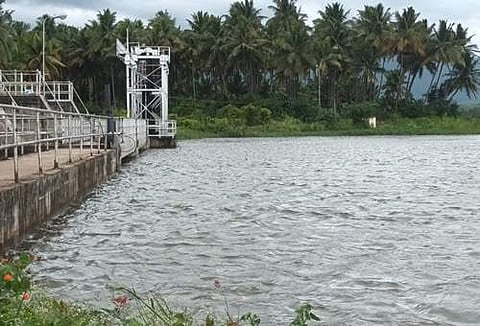 குள்ளப்பகவுண்டன்பட்டியில் உள்ள சிறு புனல் மின்திட்டம்.